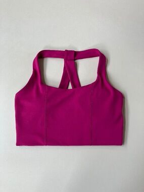 Carbon 38 Sports Bra Pink Fuchia Size Small
